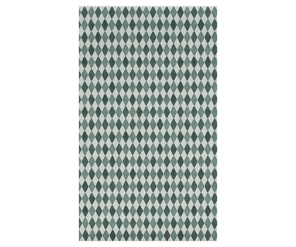 Gift Wrap, 10m - Harlequin Blue, PAPER, Maileg USA - All The Little Bows