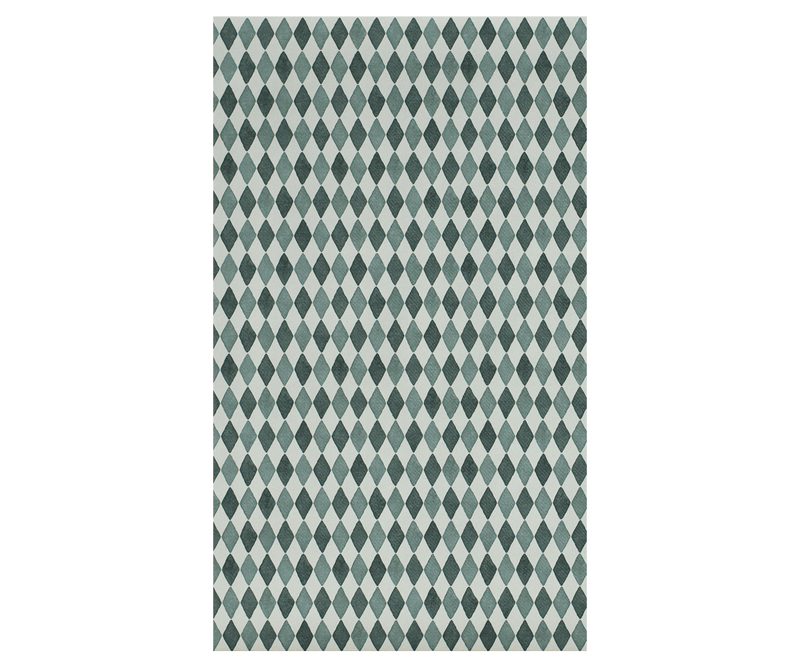 Gift Wrap, 10m - Harlequin Blue, PAPER, Maileg USA - All The Little Bows