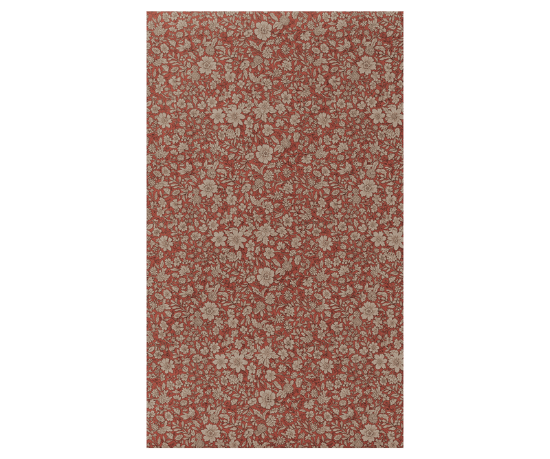 Gift wrap, Blossom Red - 10 m, PAPER, Maileg USA - All The Little Bows