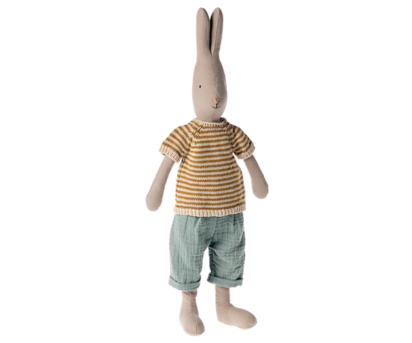 Rabbit size 3, Classic - Knitted shirt and pants