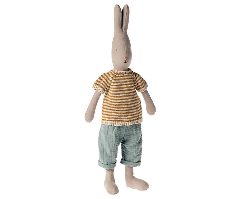 Rabbit size 3, Classic - Knitted shirt and pants