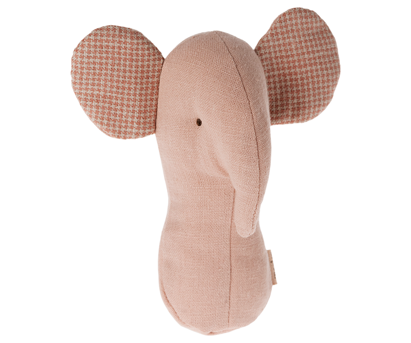 Lullaby Friend Rattles, Elephant - Rose