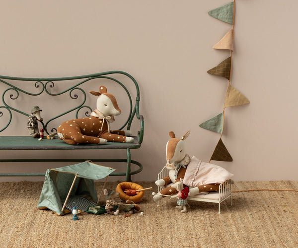 Cosy Bambi - Mint, TOY, Maileg USA - All The Little Bows