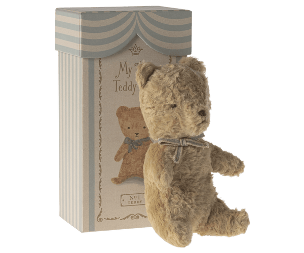 My first teddy - Sand, TOY, Maileg USA - All The Little Bows