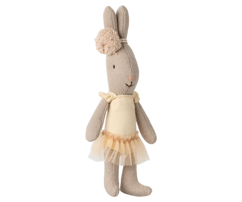 Maileg | Micro Rabbit, Ballet Suit & Skirt - Cream