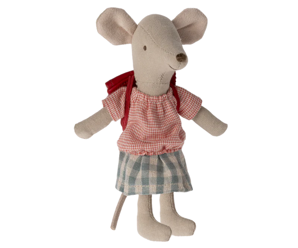 Maileg | Tricycle Mouse, Big Sister - Red