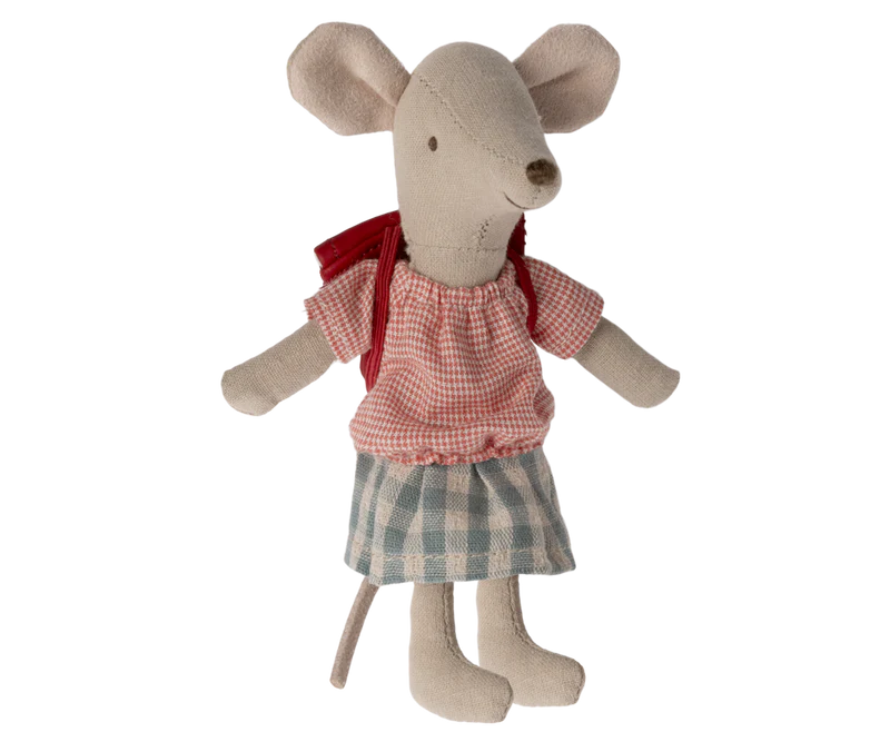 Maileg | Tricycle Mouse, Big Sister - Red