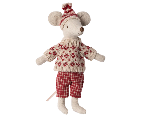 Maileg | Winter Mouse w/ Ski Set & Hat, Mum (2024)