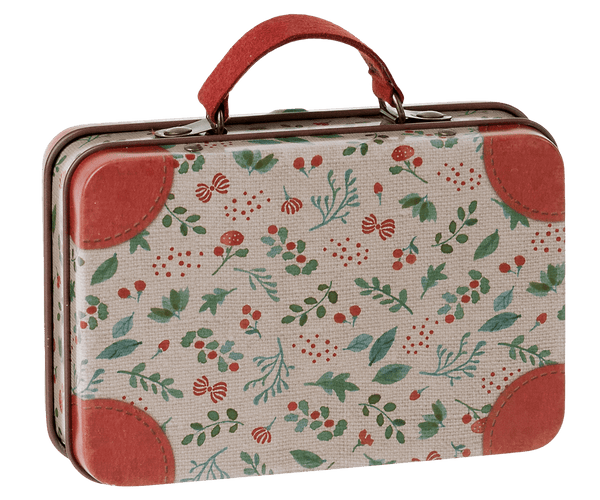 Suitcase, Small - Holly, INTERIOR, Maileg USA - All The Little Bows