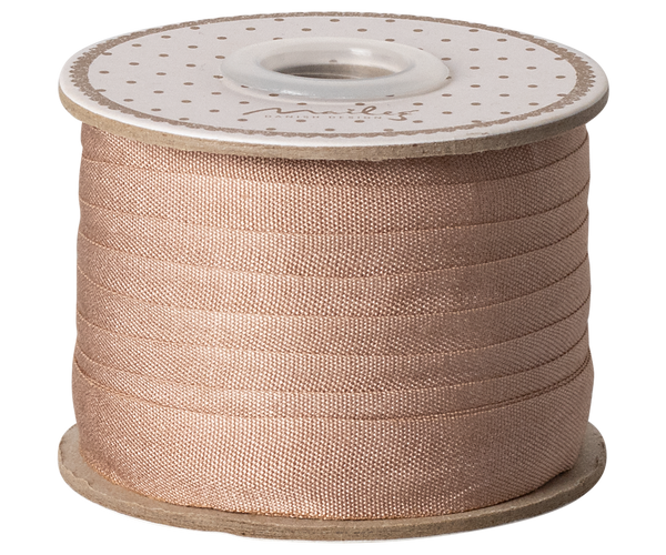 Ribbon, W: 13 mm x L: 10 m - Soft brown