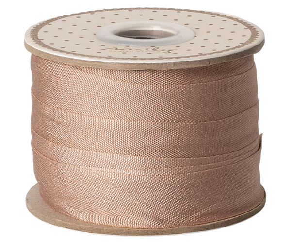 Ribbon, W: 18 mm x L: 10 m - Soft brown