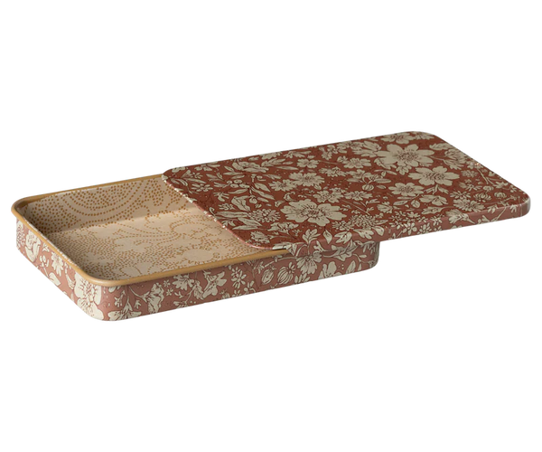 Maileg | Metal Box w/ Sliding Lid, Blossom - Heather