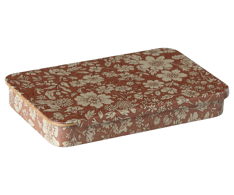 Maileg | Metal Box w/ Sliding Lid, Blossom - Heather