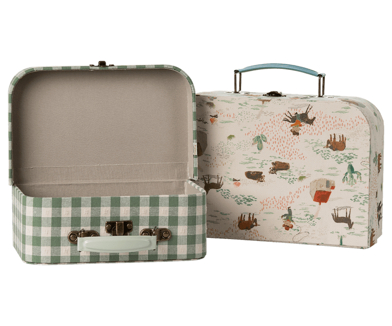 Suitcase set, 2 pcs - Pony, INTERIOR, Maileg USA - All The Little Bows
