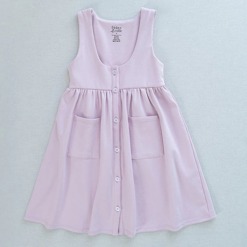 Fable Pinafore | Orchid