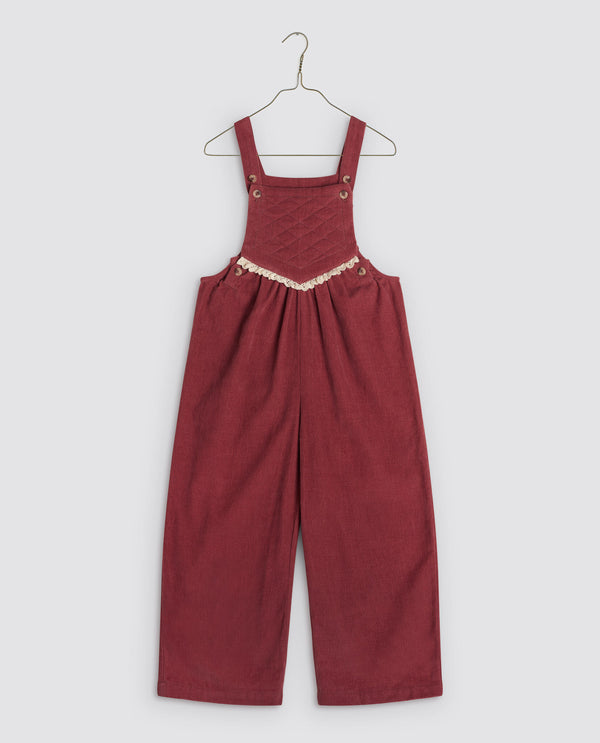 Veronica Dungarees || Apple Butter Velvet