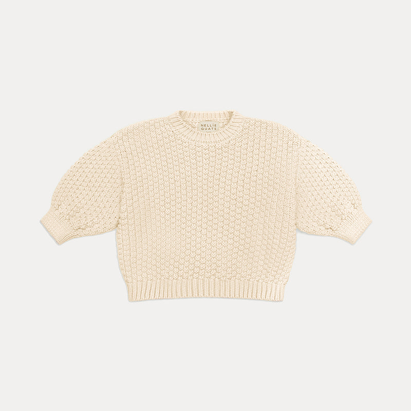 Scrabble Jumper | Milk Organic Cotton Knit