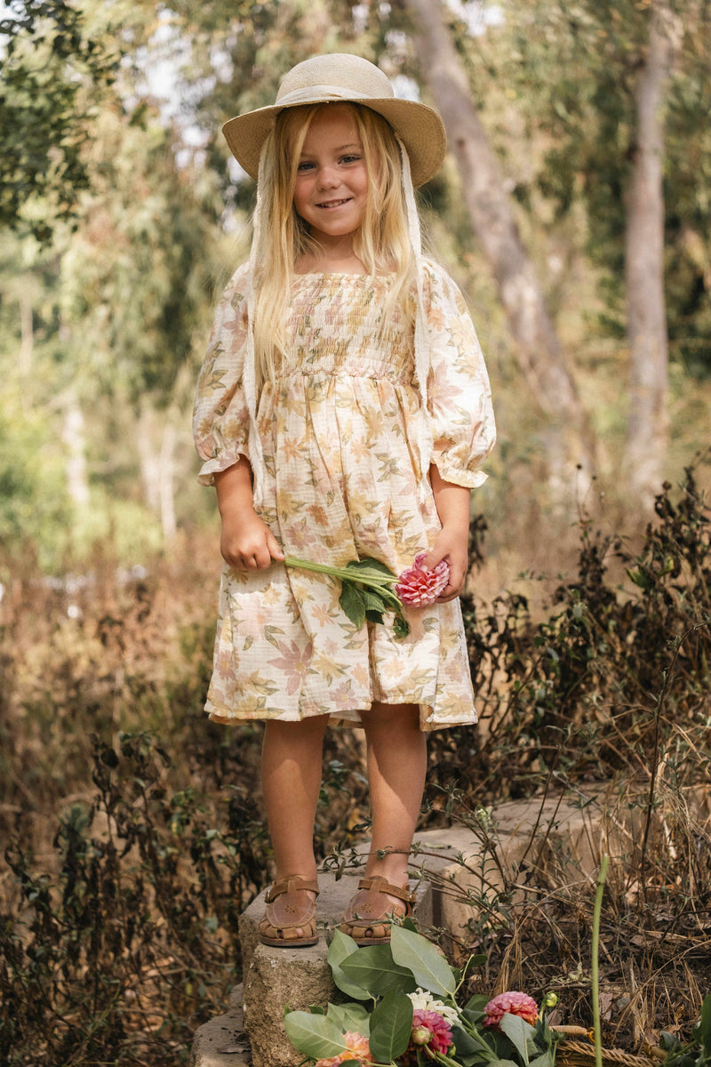Ivy Dress || Mauve Meadow