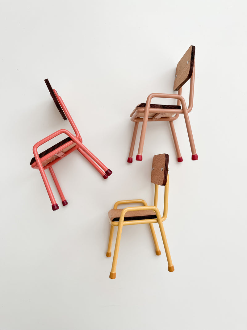 Maileg | Chair, Mouse - Coral