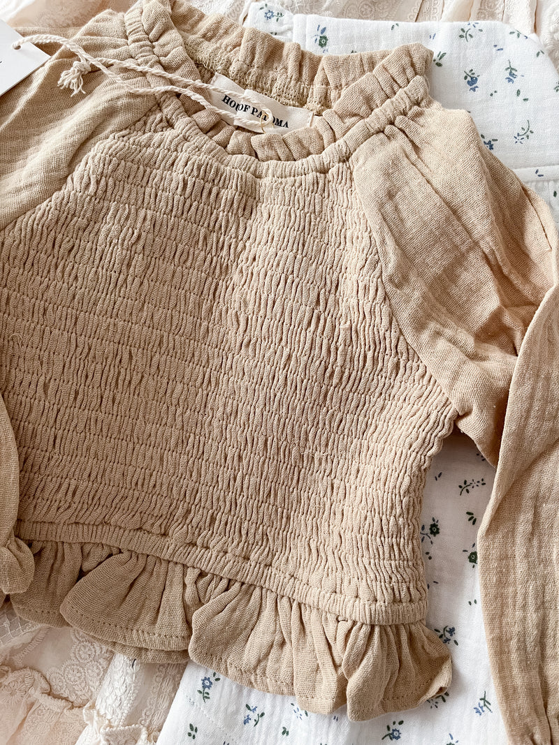 Opale Blouse | Rustique Flax