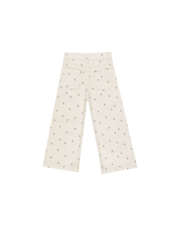 Straight Leg Pant || Blue Daisy