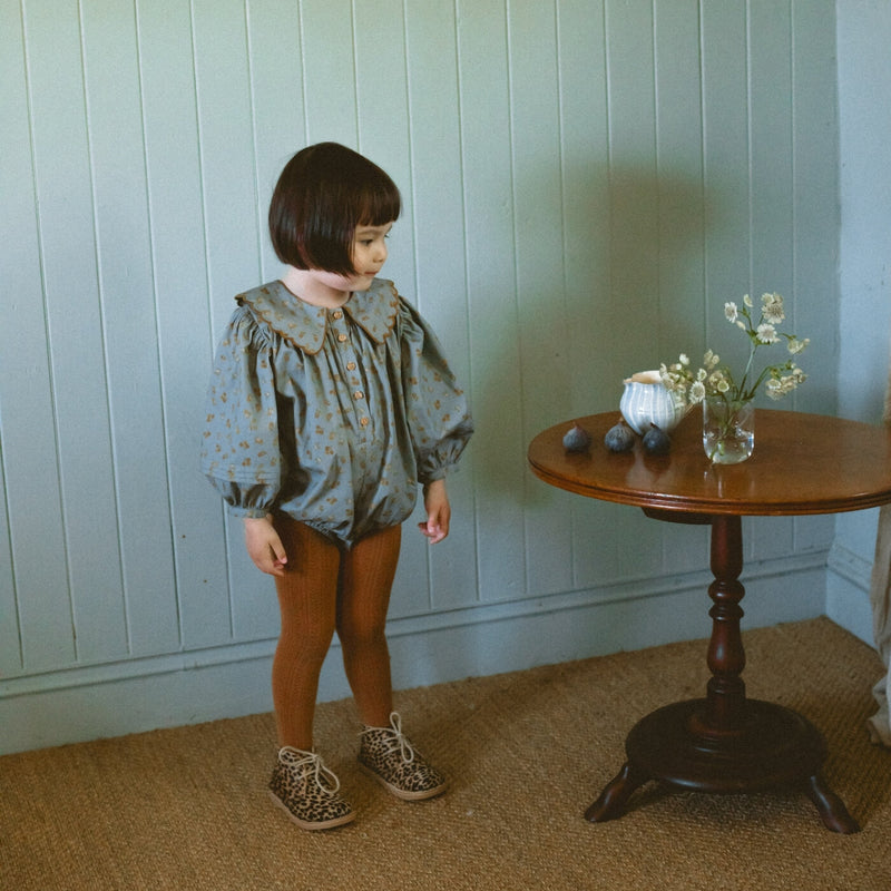 Edie Romper - Dusty Bloom Ditsy Floral (NQ Original Print) *ships 11/14*