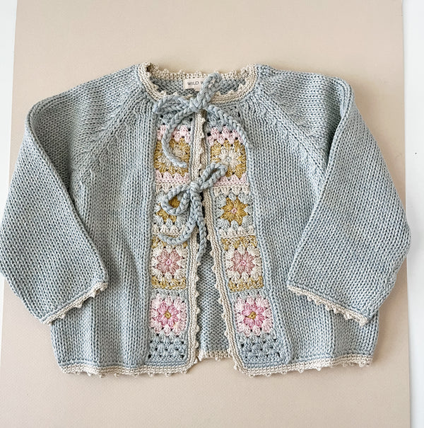 Dahlia Cardigan || Morning Sky