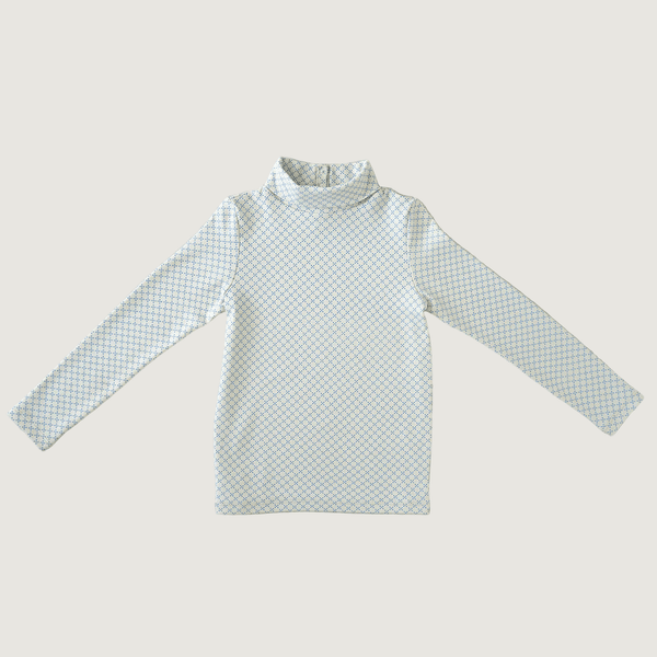 Snap Turtleneck | Patch Stitch, Girls T Shirt, Fridays with Millie - All The Little Bows
