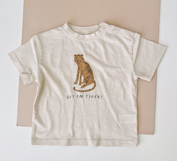 Relaxed Tee || Get 'Em Tiger, , Rylee + Cru - All The Little Bows