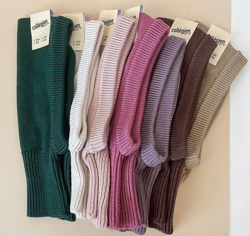 Eden Merino Wool Balaclava Hood | Vert Forêt, Winter Hood, Collégien - All The Little Bows