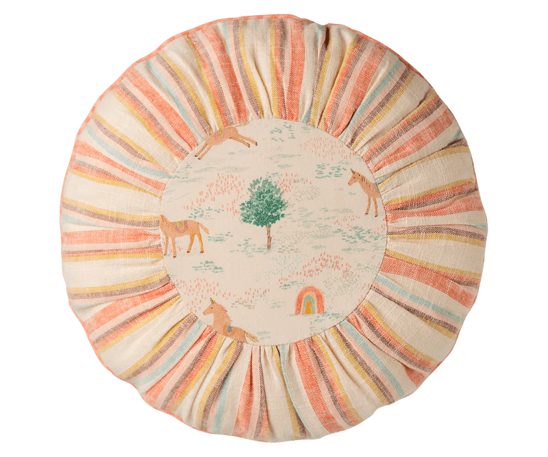 Maileg | Small Cushion, Round - Unicorn, , Maileg - All The Little Bows