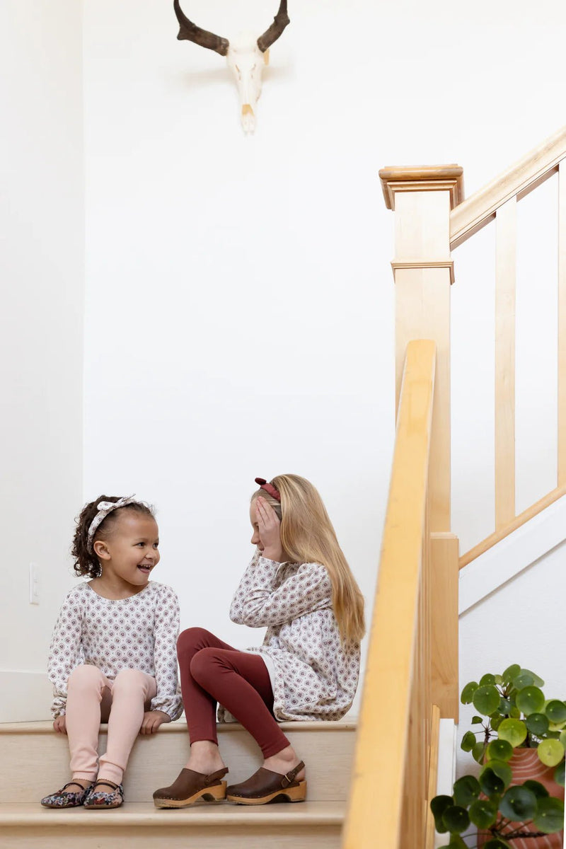 Pima Frill - Neck Dress | Cameo, Girls Dress, Iver & Isla - All The Little Bows