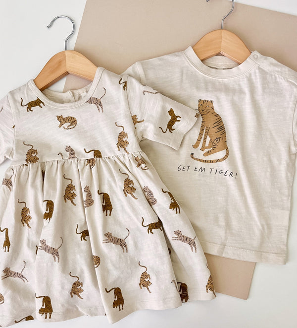 Relaxed Tee || Get 'Em Tiger, , Rylee + Cru - All The Little Bows