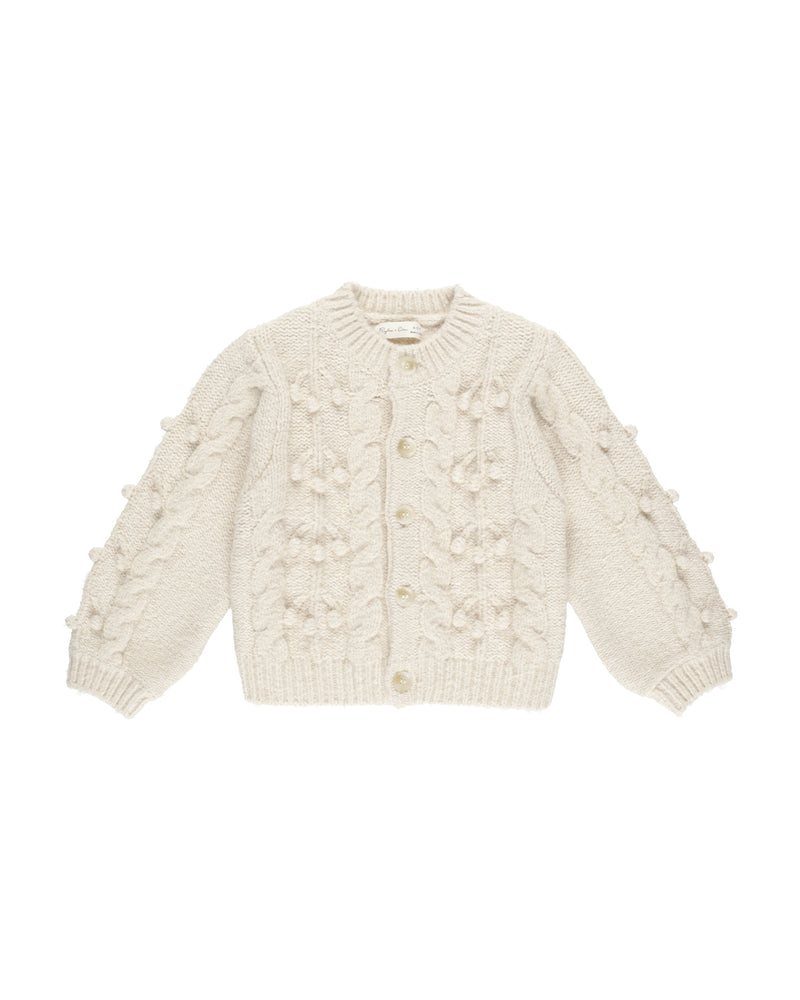 Bobble Cardigan || Natural