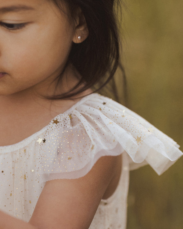 Edie Dress || Champagne Stars