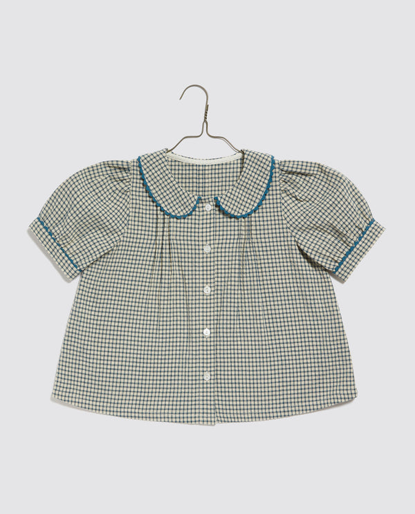 Gabriella Blouse || Rustic Check