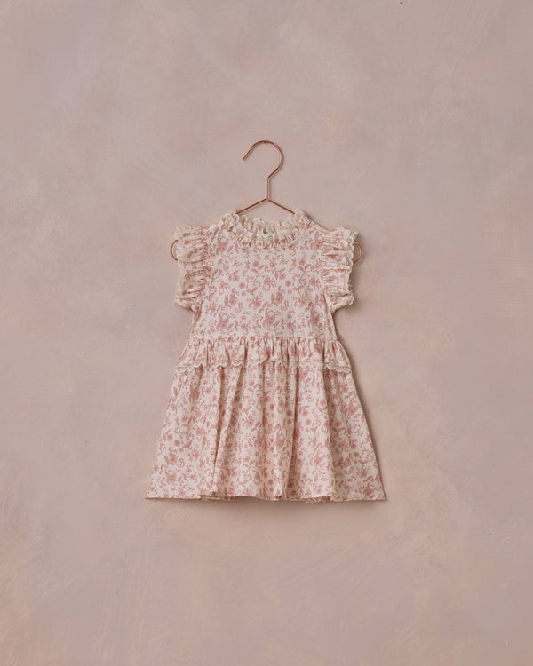 Alice Dress || Pink Toile