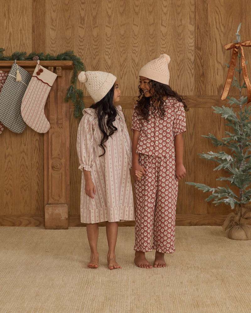 Ruffle Pajamas || Ruby Fleur