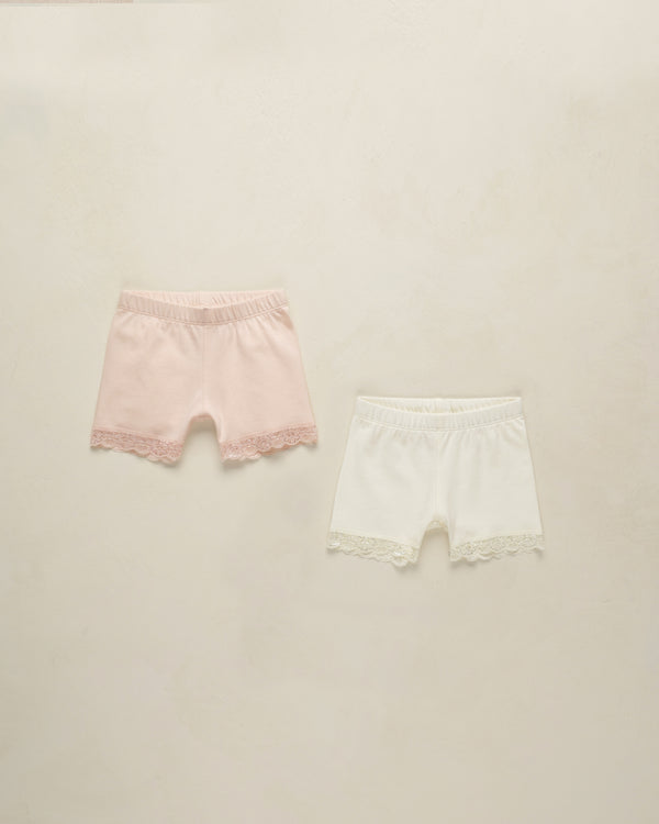 Cartwheel Shorts || Ivory, Blush