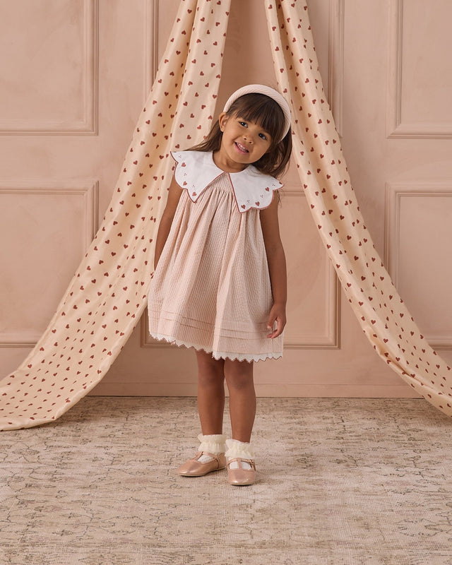 Florence Dress || Petal, Baby/Toddler Girls Clothing, Noralee - All The Little Bows