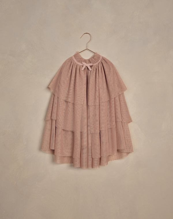 Tulle Cape || Dusty Rose