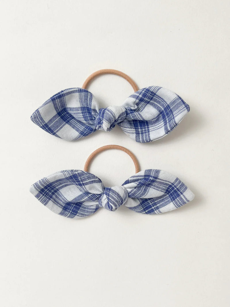 Bunny Hair Ties | Homestead Blue