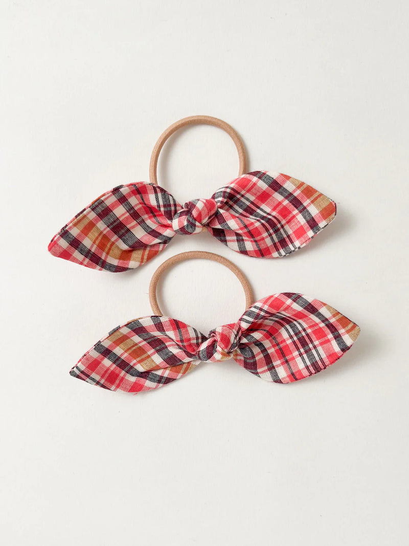 Bunny Hair Ties | Crabapple Check