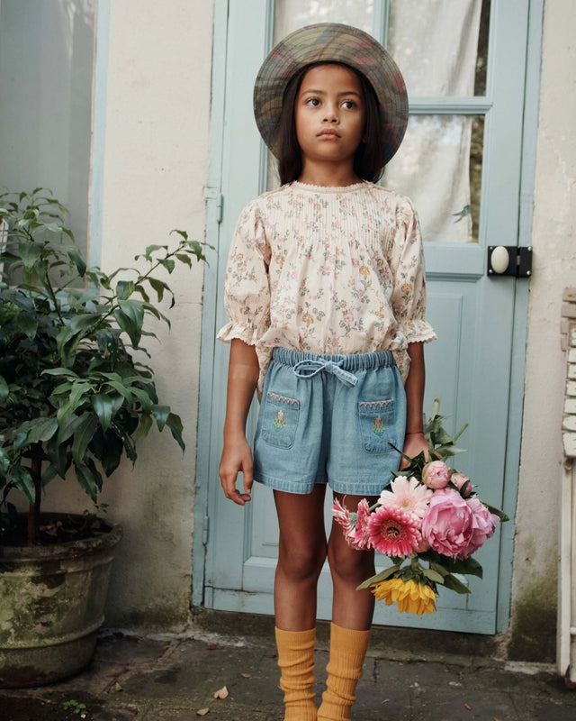 Emile et Ida - Floral Print Blouse | Rosier - All The Little Bows