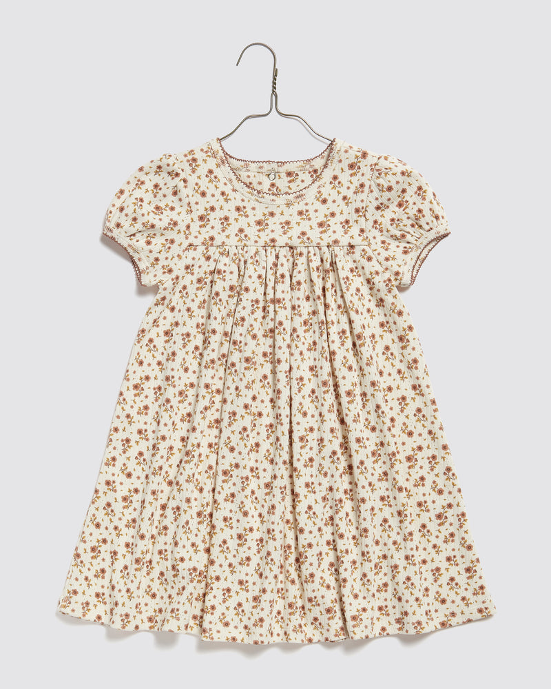 Organic Pointelle Maya Dress || Bronte Floral