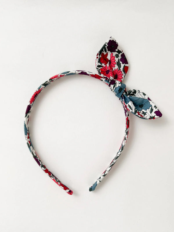 Alice Bow Headband | Liberty - Poppy & Daisy