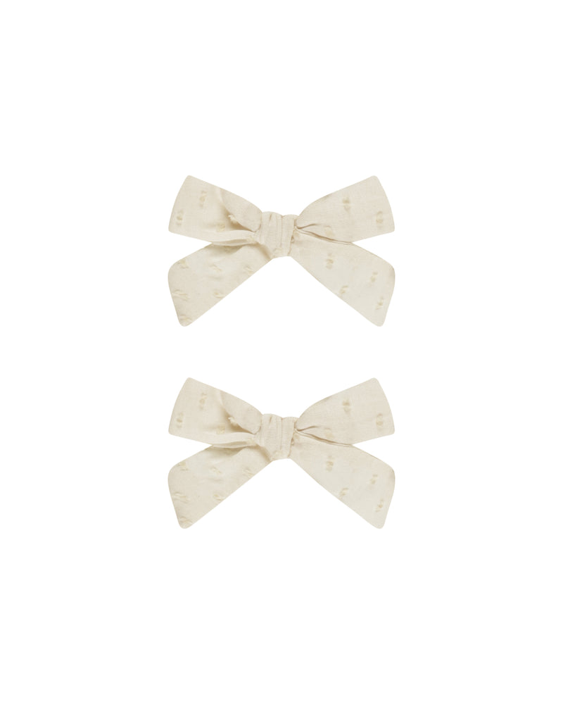 Bows, Set of 2 || Natural