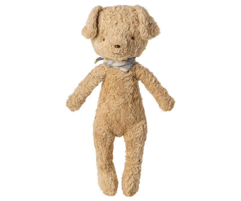 Maileg | Dog, Vintage Plush - Soft Sand, , Maileg - All The Little Bows