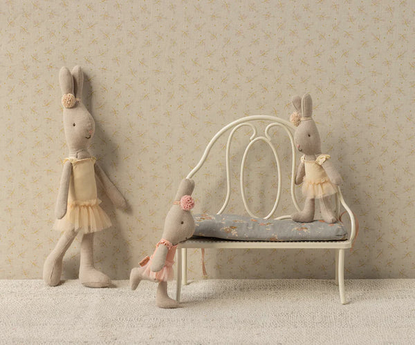 Maileg | Vintage Bench, Miniature - Off White