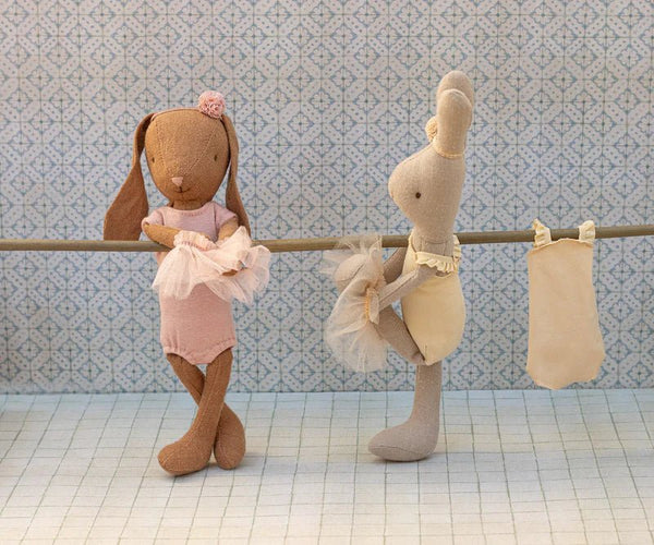 Maileg | Ballet Suit & Skirt, Rose - Size 1